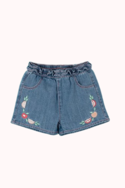 Girls Denim Shorts - Sattari Garments